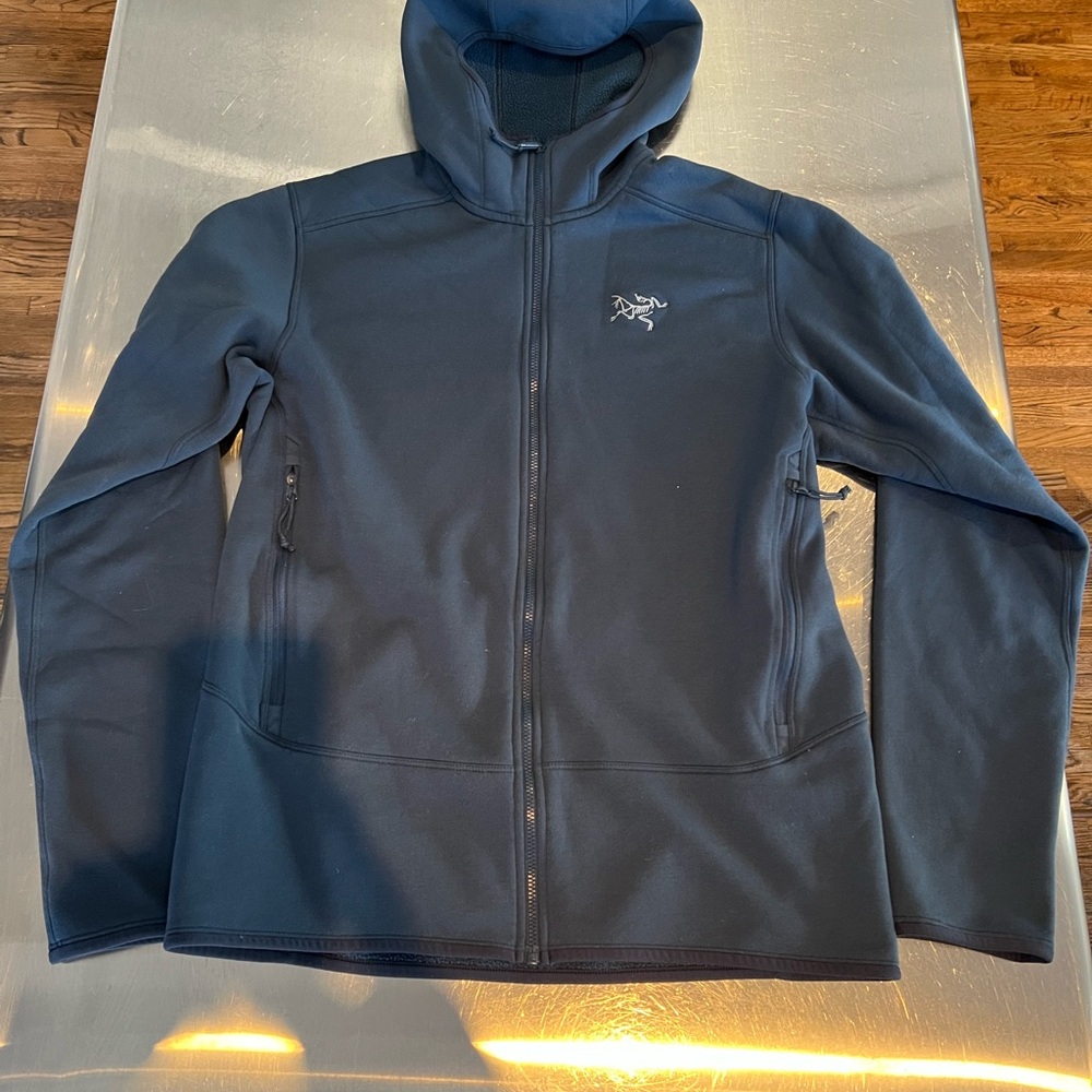 Arc'teryx Navy Full-Zip Hoodie
